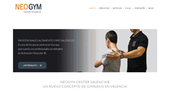Desktop Screenshot of neogymcenter.com